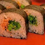 柚子香る鮭と菜の花の巻き寿司